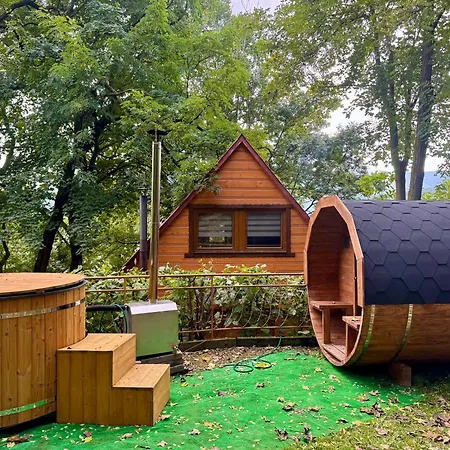 Drewniany Zakatek - Z Sauna I Balia Międzybrodzie Bialskie