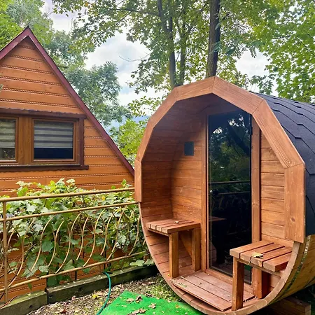 Drewniany Zakatek - Z Sauna I Balia * Międzybrodzie Bialskie