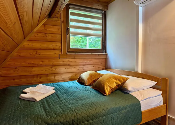 וילה Drewniany Zakatek - Z Sauna I Balia